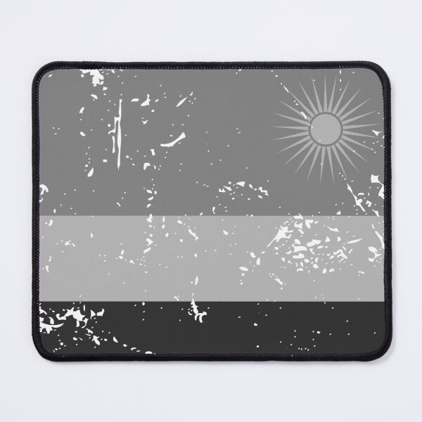 Item preview, Black and white Rwanda flag, grayscale vintage finish designed and sold by Starstacks.