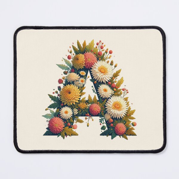 Item preview, Blooming Letter A designed and sold by zzz888.