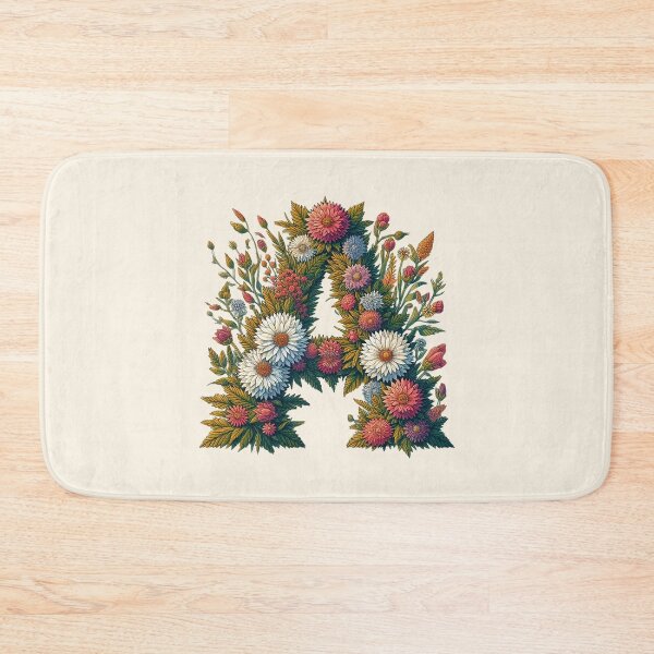 Item preview, Blooming Letter A designed and sold by zzz888.