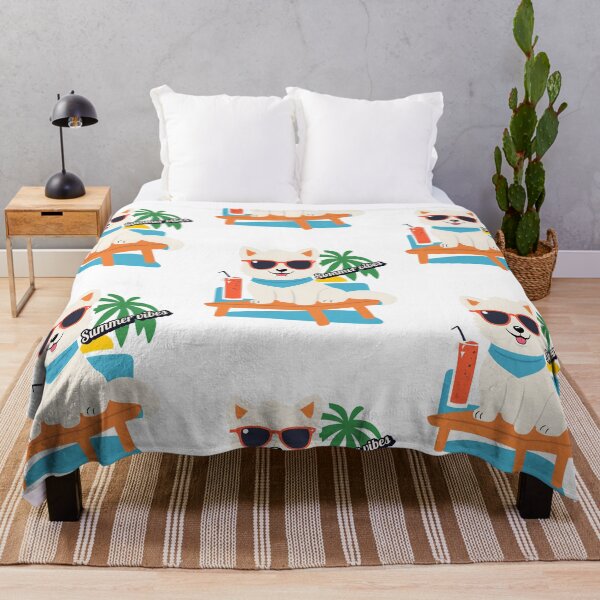 Item preview, dog on the beach - Summer vibes designed and sold by All-About-Life.