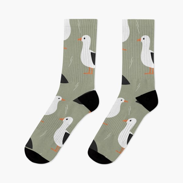 Item preview, Albatrosses on green designed and sold by reneesillus.