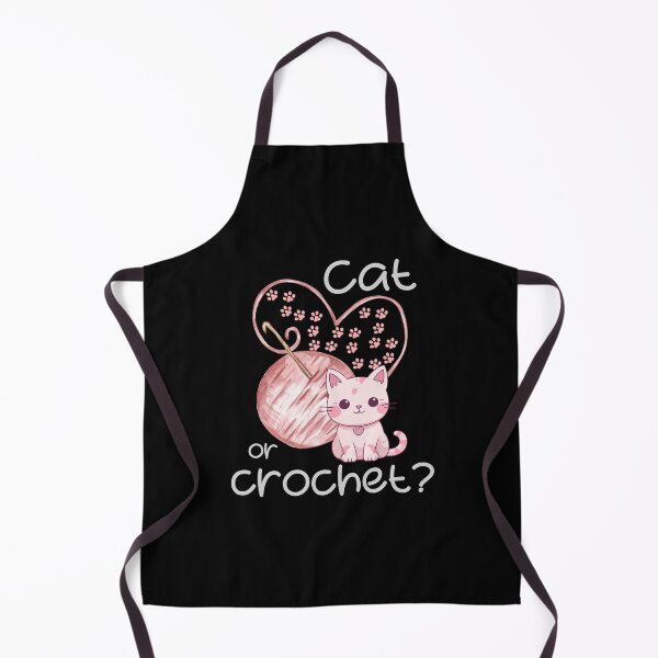 Item preview, Cute cat or crochet pink cat paws heart designed and sold by MatysDesign.