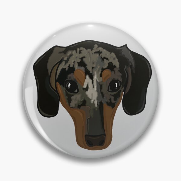 Item preview, Silver dapple sausage dog  designed and sold by Skatehaliak.