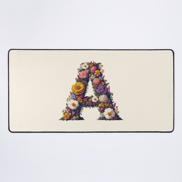 Item preview, Floral Letter A designed and sold by zzz888.