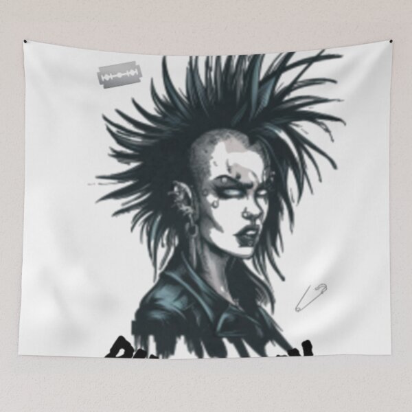 Item preview, Edgy Punk Rock Motivational T-Shirt designed and sold by MerchMasterPL.