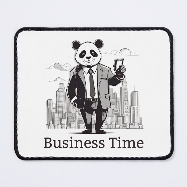 Item preview, Panda Business Time designed and sold by pUNKnown.