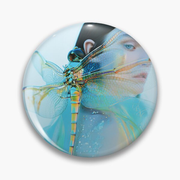 Item preview, "Dragonfly Fantasy: Surreal Fashion Photography" designed and sold by MacroArtHub.