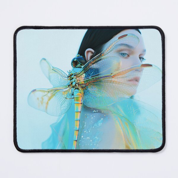 Item preview, "Dragonfly Fantasy: Surreal Fashion Photography" designed and sold by MacroArtHub.