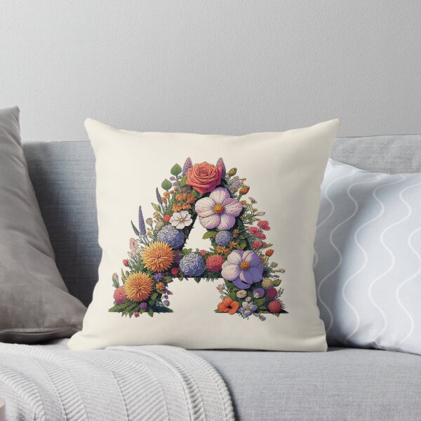 Item preview, Floral Letter A designed and sold by zzz888.