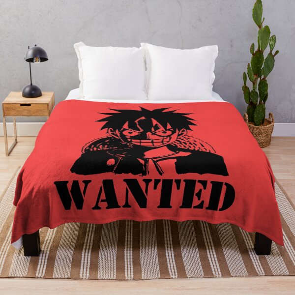 Item preview, Luffy / Wanted / Pirate/ Strawhat / Mugiwara / Anime / Manga designed and sold by FriskySloths.