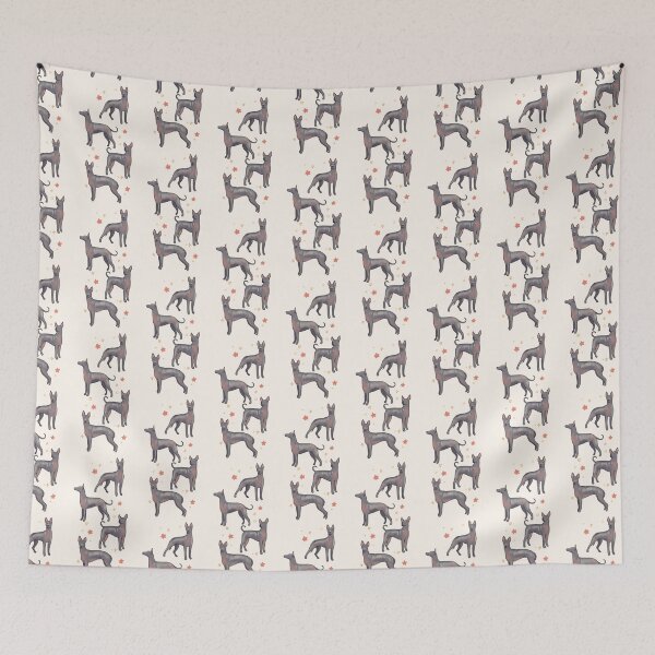 Item preview, xoloitzcuintli dogs designed and sold by Artofmayara.