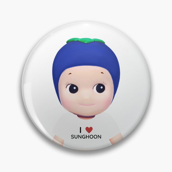 Item preview,  i heart sunghoon sonny angel / chamber 5 sunghoon / blueberry sunghoon designed and sold by clubdreamies.