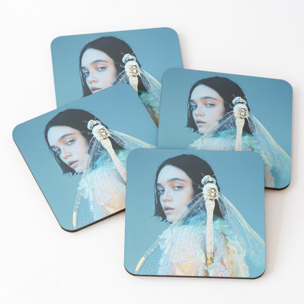 Item preview, "Futuristic Art: Woman and Dragonfly" designed and sold by MacroArtHub.