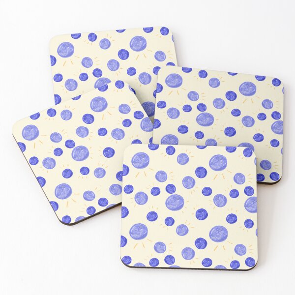 Item preview, Bubbly Blueberries designed and sold by The Innocent Ghost Project.