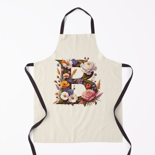 Item preview, Floral Letter B designed and sold by zzz888.