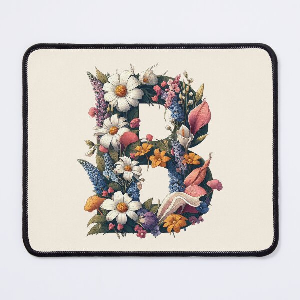 Item preview, Floral Letter B designed and sold by zzz888.