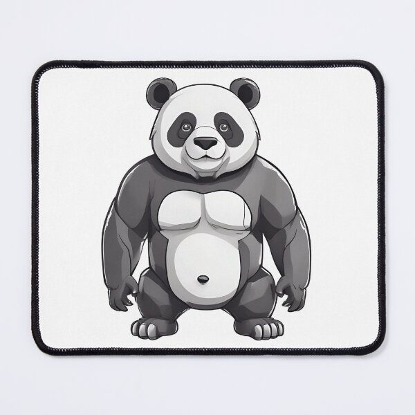 Item preview, Muscular Panda designed and sold by pUNKnown.