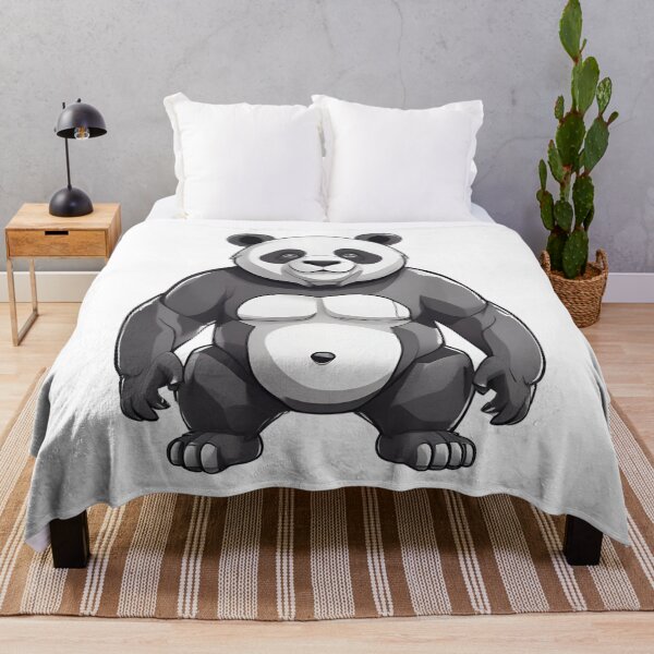 Item preview, Muscular Panda designed and sold by pUNKnown.