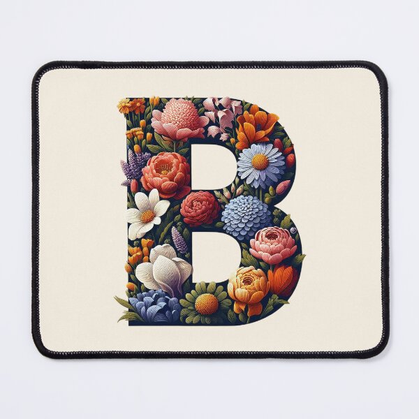 Item preview, Floral Letter B designed and sold by zzz888.