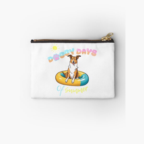 Item preview, Doggy Days of summer aesthetic summer vacation smooth collie dog in a swimming ring  designed and sold by GoodyPaws.