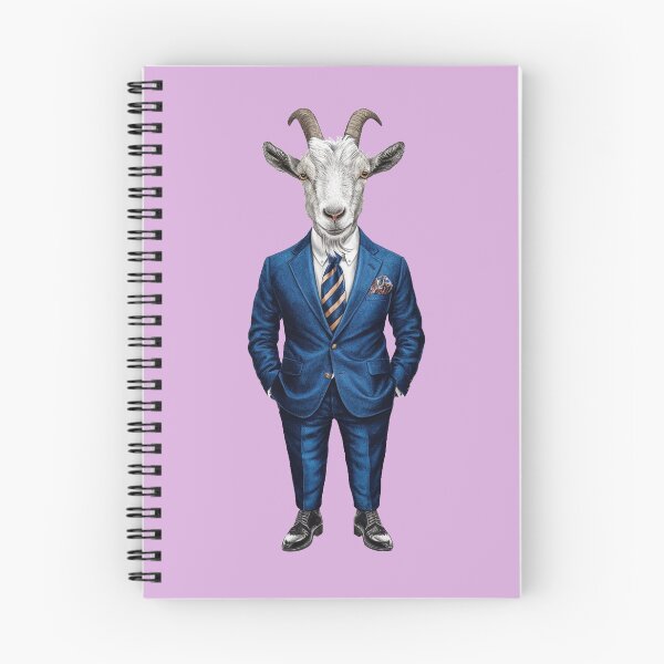 Item preview, A corperate goat in a suit and tie designed and sold by NiRia Spot.