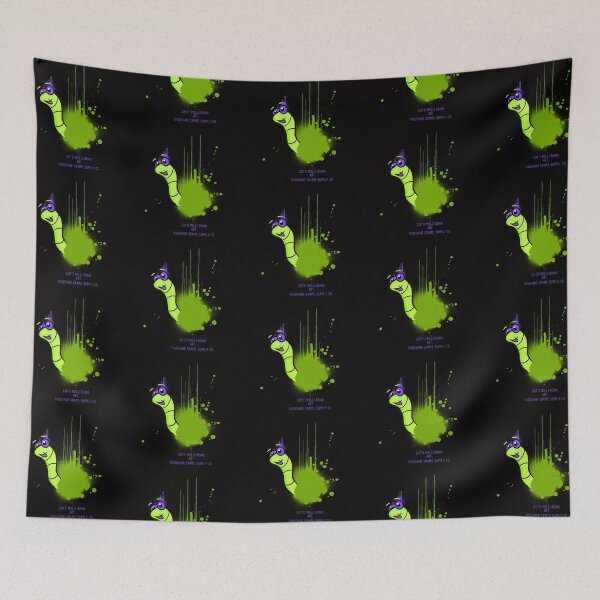 Item preview, Slime Green Worm designed and sold by 1000grams.