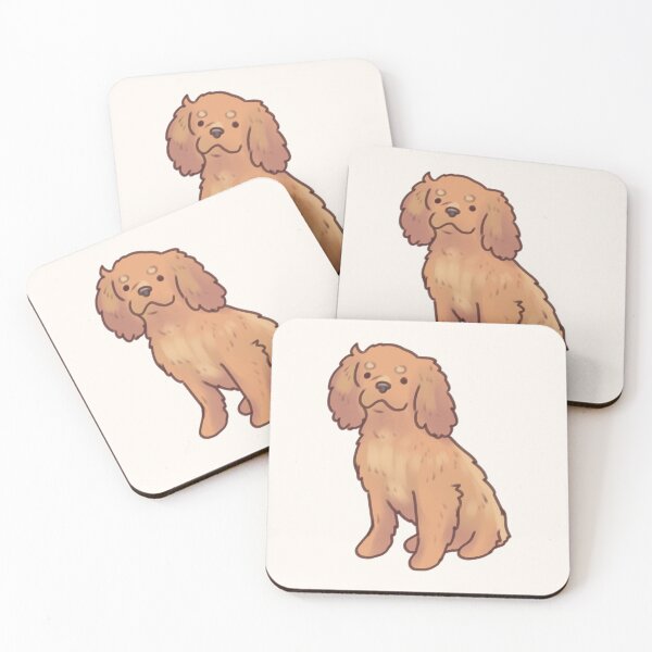 Item preview, cavalier king charles spaniel dog drawing  designed and sold by Artofmayara.