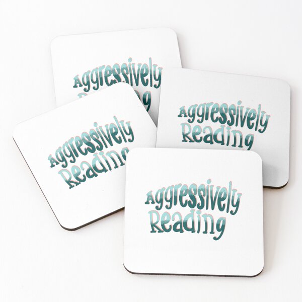 Item preview, Aggressively reading designed and sold by pinkyfish1010.