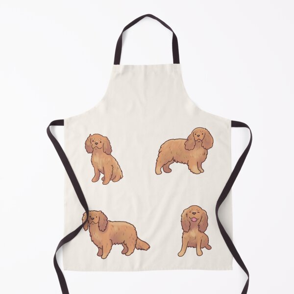 Item preview, cavalier king charles spaniel dog illustration designed and sold by Artofmayara.