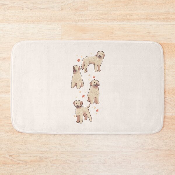 Item preview, soft coated wheaten dogs designed and sold by Artofmayara.