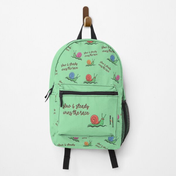 Item preview, Slow and steady wins the race Snail designed and sold by Scrabbly Doodles.