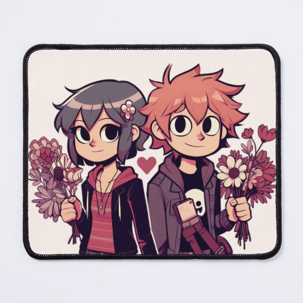 Item preview, Scott and Ramona Holding Flowers designed and sold by AnimeArtStudio.