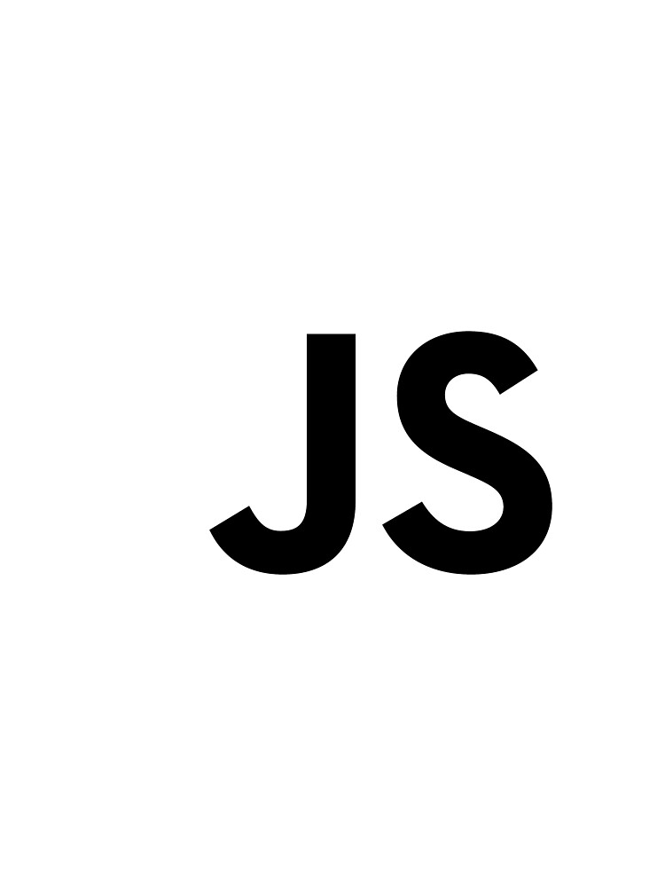 Thumbnail 3 of 3, Scarf, JavaScript EcmaScript ES JS White Logo T-Shirt designed and sold by rainwater11.