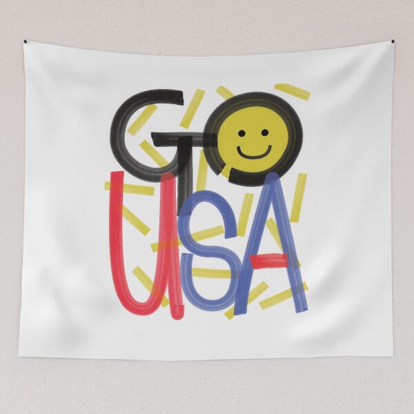 Item preview, Go USA designed and sold by GreenKaiju studio.