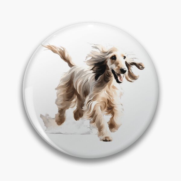 Item preview, long-haired greyhound designed and sold by Re-Zsu.