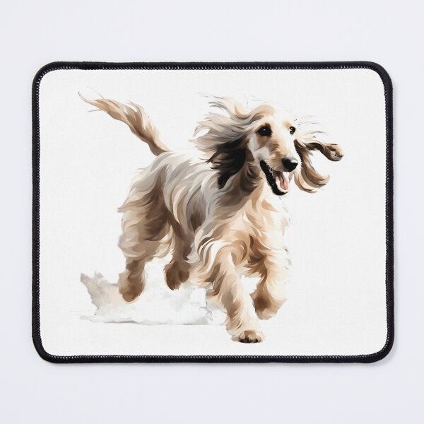 Item preview, long-haired greyhound designed and sold by Re-Zsu.