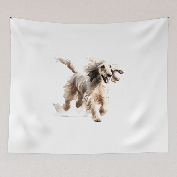 Item preview, long-haired greyhound designed and sold by Re-Zsu.
