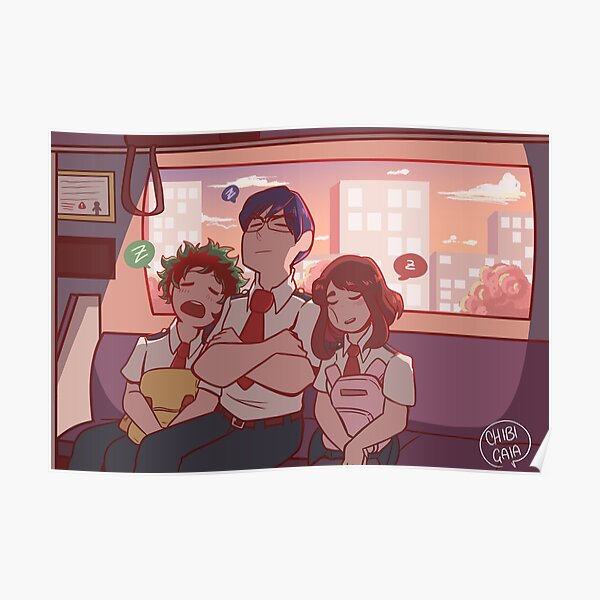 On the train Poster