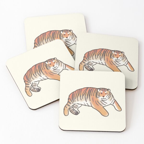 Item preview, Chubby tiger illustration  designed and sold by Artofmayara.