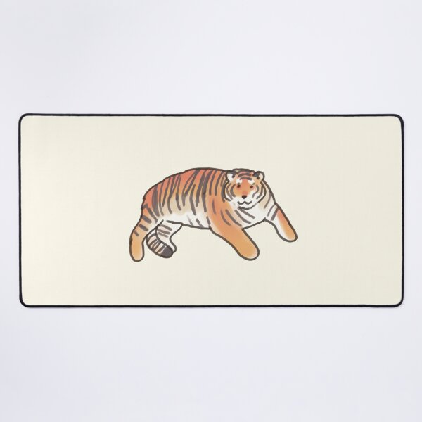 Item preview, Chubby tiger illustration designed and sold by Artofmayara.