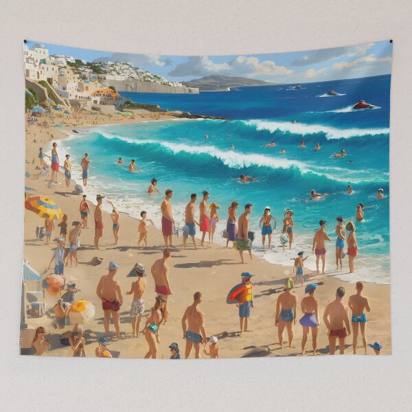 Item preview, The beach - Summer designed and sold by KiraChie.