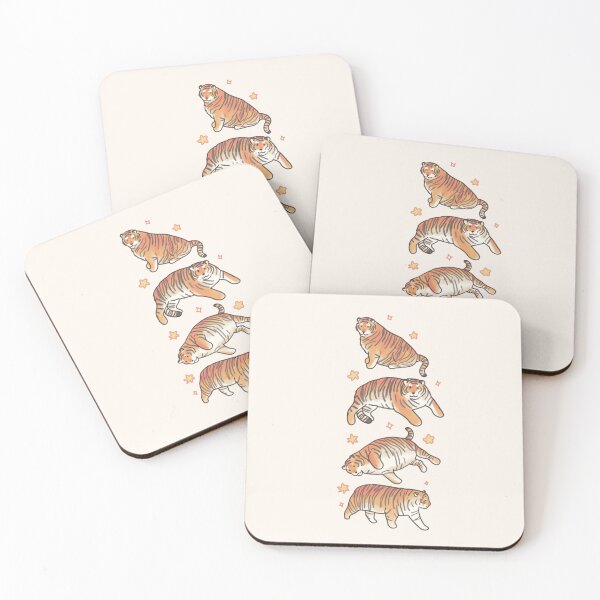 Item preview, Cute Chubby tigers  designed and sold by Artofmayara.