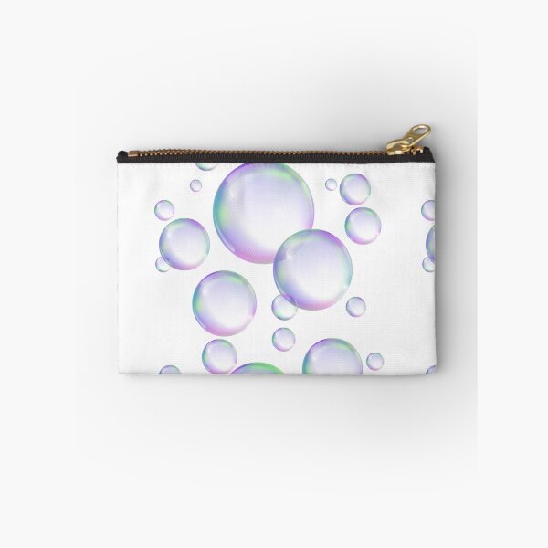 Item preview, Colorful Bubbles Pattern - white background designed and sold by msliewdesign.