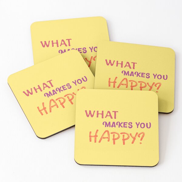 Item preview, What makes you happy?  designed and sold by BeRareYouClub.