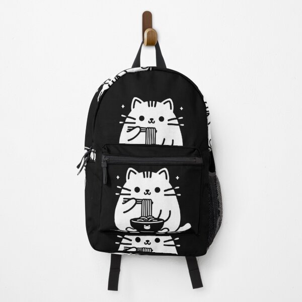 Item preview, Fat cat eating ramen designed and sold by thobealtaf.