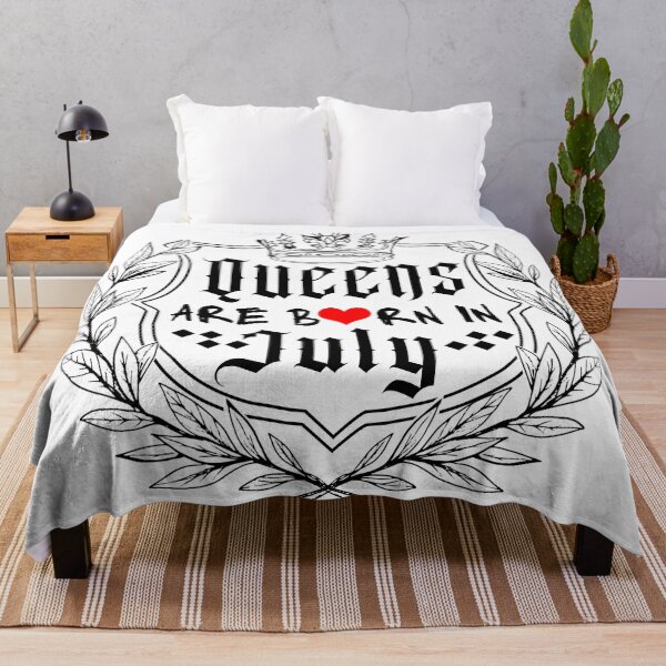 Item preview, QUEENS ARE BORN IN JULY designed and sold by DGVO.