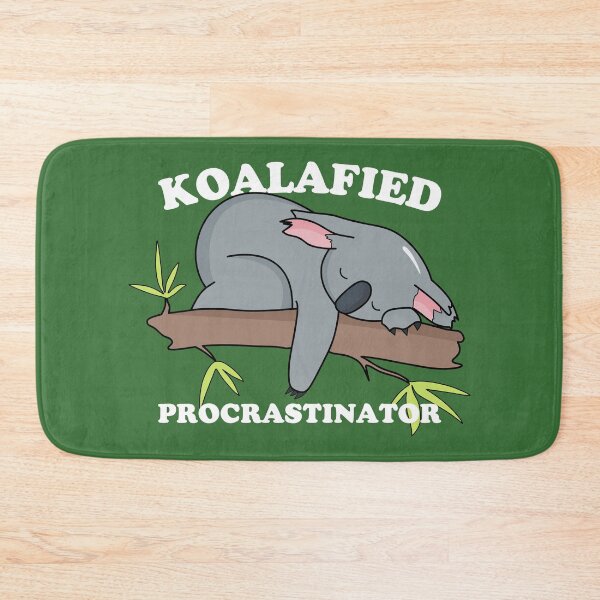 Item preview, Koalafied procrastinator designed and sold by T&C Finesse.