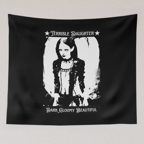 Item preview, "Terrible Daughter: Dark Gloomy Beautiful Gothic Art" designed and sold by ruthoarabia.