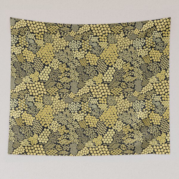 Item preview, Italian pasta, yellow on a black background designed and sold by Alex  Blud.