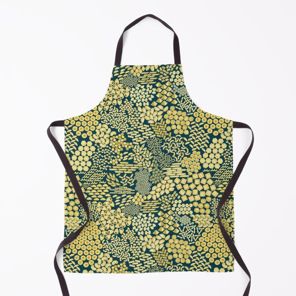 Item preview, Italian pasta, yellow on a dark emerald background designed and sold by Alex Blud.